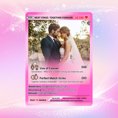 Deep Personalized Pokémon Card with Customizable Weakness - Resistance - Retreat, Custom Pokémon Cards - CPC-06