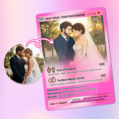 Deep Personalized Pokémon Card with Customizable Weakness - Resistance - Retreat, Custom Pokémon Cards - CPC-06