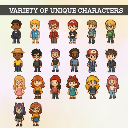 Custom Poke Card for Couple - Anime-Inspired Ghibli Aesthetic Pocket Monster Gift - Characters Customizable - CPC-21