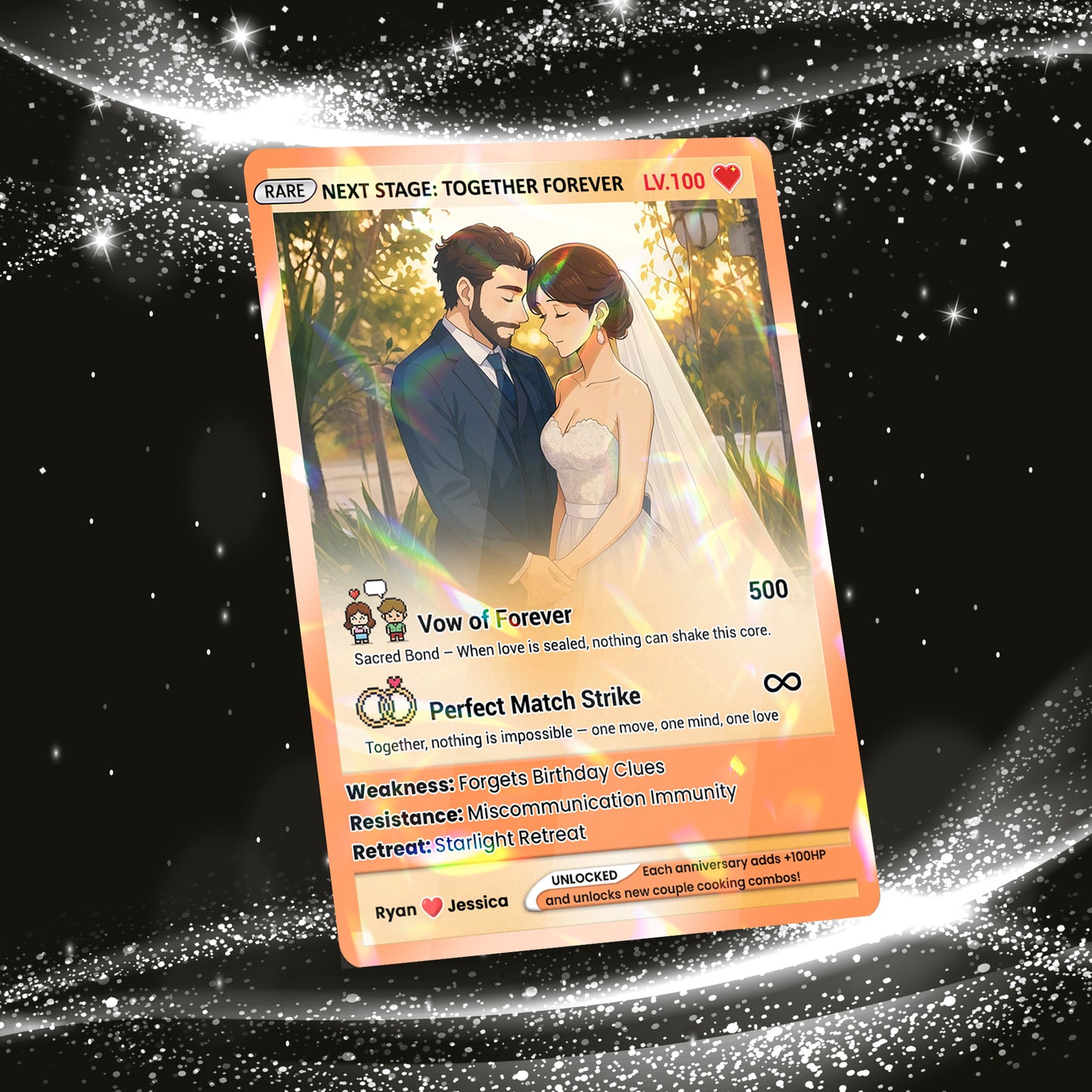 Deep Personalized Pokémon Card with Customizable Weakness - Resistance - Retreat, Custom Pokémon Cards - CPC-06