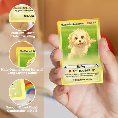 Custom Pokémon Card for Pet Lovers, Personalized Pokémon Card with Pet Photo for Dog Mom Cat Mom Dog Dad Cat Dad - CPC-59