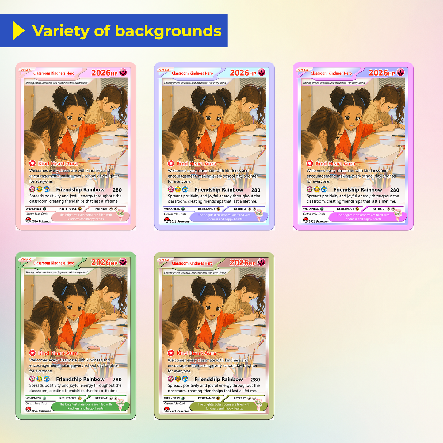First Grade Custom Pokémon Card, First Day of School Personalized Pokémon Card, Customizable Animated Gift from Parents for Kids - Kindergarten Graduation Gift - CPC-BTS-14