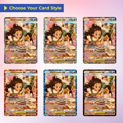 Happy Birthday Custom Pokémon Card - Personalized Pokémon Card for Date of Birth - Customizable Pokémon Gift from Parents, Grandparents for Kids - CPC-DOB-01