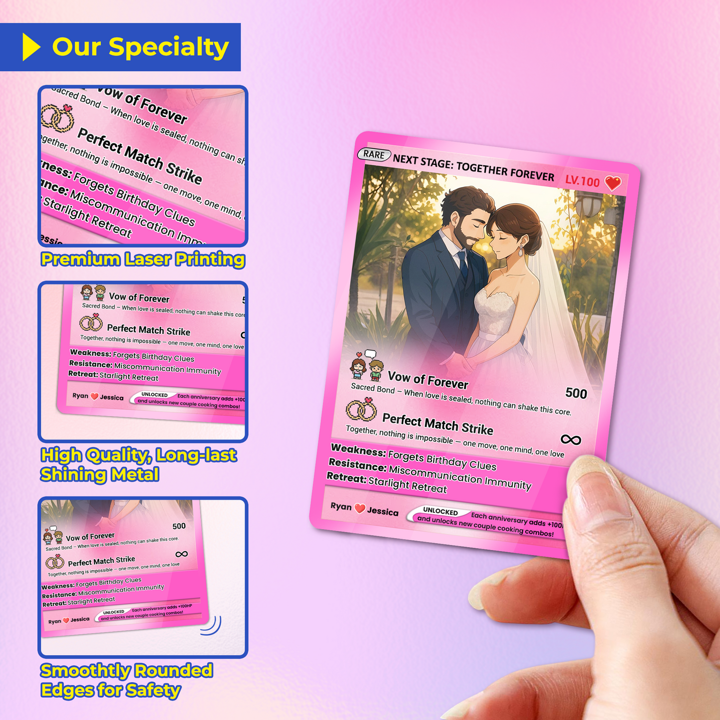 Deep Personalized Pokémon Card with Customizable Weakness - Resistance - Retreat, Custom Pokémon Cards - CPC-06