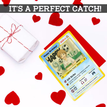 Personalized Pokémon Card for Date of Birth, Happy Birthday Custom Pokémon Card - CPC-43