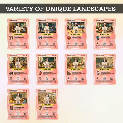 Custom Pokemon Cards Teacher Appreciation, Change Your Photo to Ghibli Style, Thank You Teacher Gift, Personalized Pokemon Cards - CPC-64