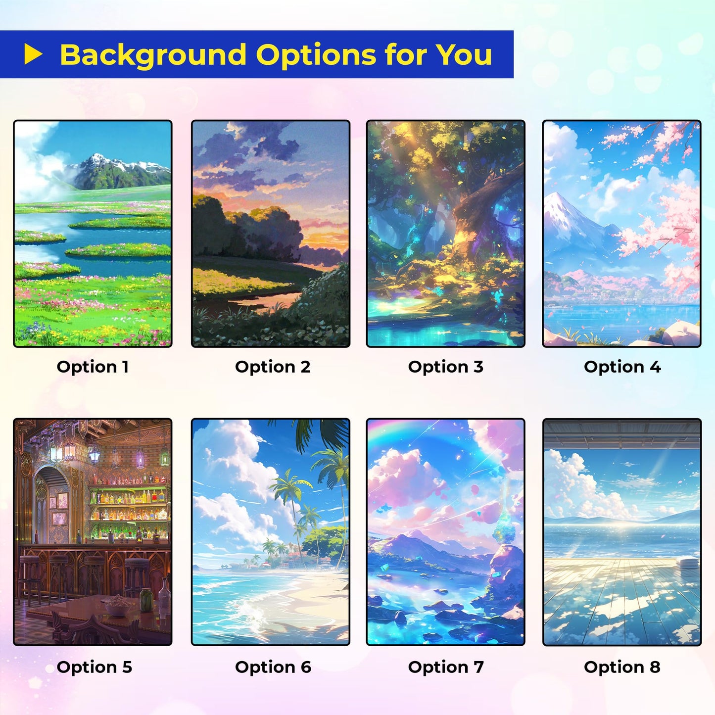 Custom Poke Card for Couple - Anime-Inspired Ghibli Aesthetic Pocket Monster Gift - Customizable Trading Cards - CPC-15