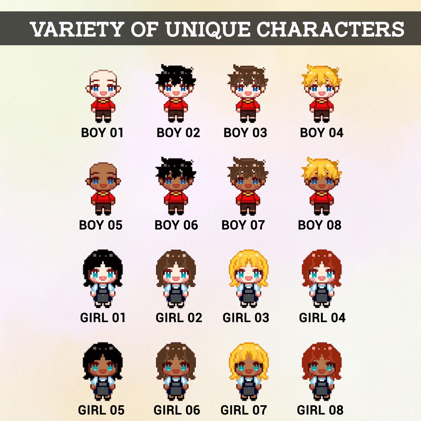 Happy Birthday Custom Pokémon Card - Pixel Characters &, Photo Upload Personalized Pokémon Card - CPC-13