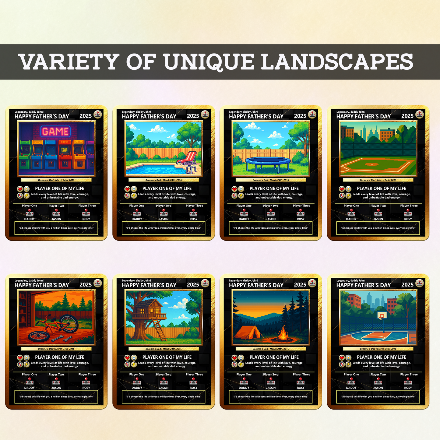 Best Dad Custom Pokemon Card by Pixel Characters  - Anime-Inspired Personalized Pokemon Card for Dad - Customizable Trading Cards with Photo - CPC-47