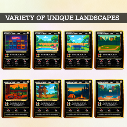 Best Dad Custom Pokemon Card by Pixel Characters  - Anime-Inspired Personalized Pokemon Card for Dad - Customizable Trading Cards with Photo - CPC-47