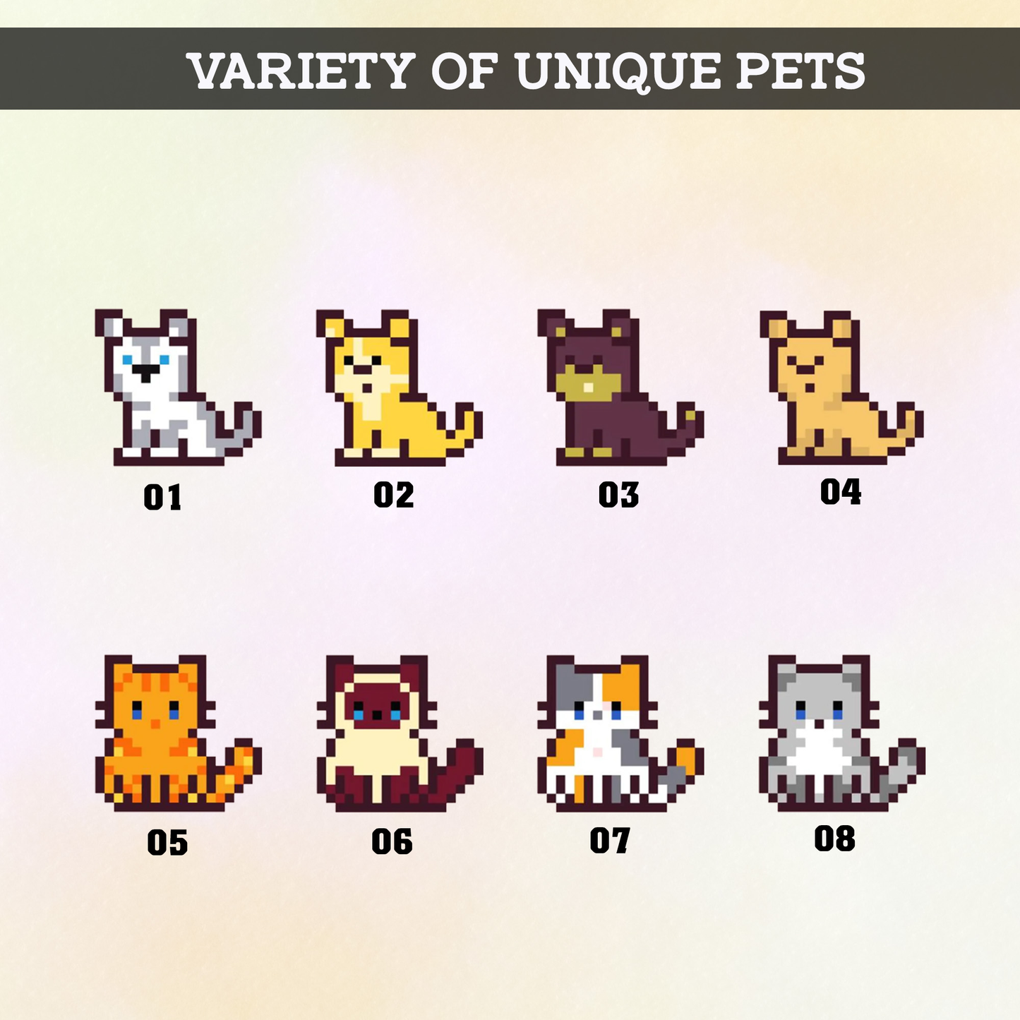 Pixel Characters Custom Pokémon Card for Pet Lovers, Anime-style Inspired Personalized Pokémon Card for Dog Dad Dog Mom - CPC-18