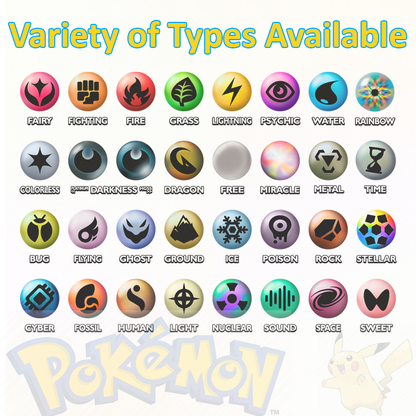 Custom Pokémon Cards with Anime Picture, Personalized Poke Cards Animated Style Gifts for Him and Her - CPC-04