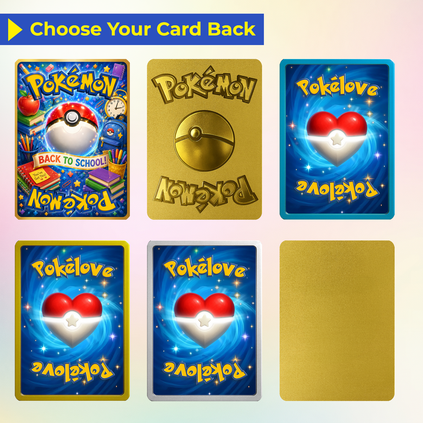 First Grade Adventure Custom Pokémon Card, First Day of School Personalized Pokémon Card, Customizable Animated Gift from Parents for Kids - Kindergarten Graduation Gift - CPC-BTS-24